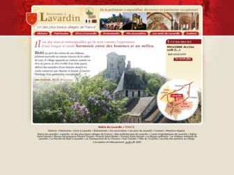 lavardin.net website preview