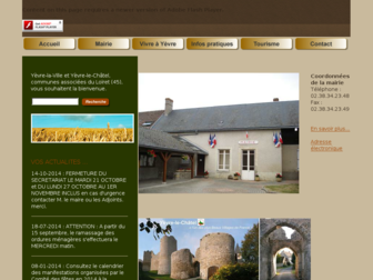 yevre-la-ville.fr website preview