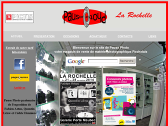 pausephoto.fr website preview