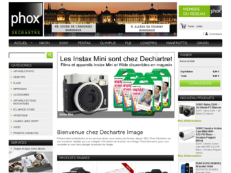dechartre.fr website preview