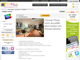photos-grenoble.fr website preview