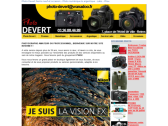 photo-devert.com website preview