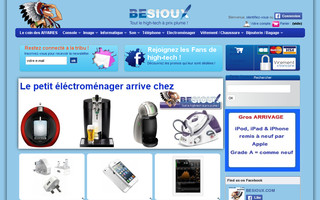 besioux.com website preview