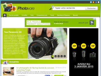 photovore.fr website preview