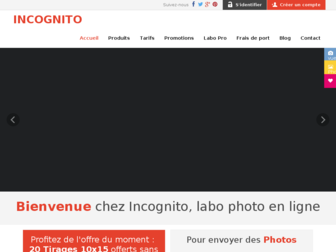 incognito.fr website preview