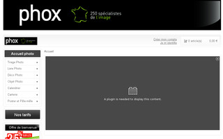 phox-fujifilm.fr website preview