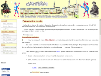 a-cambrai.fr website preview