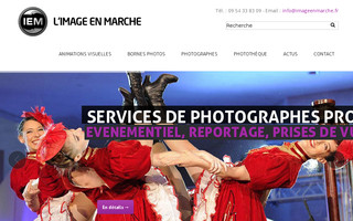 imageenmarche.fr website preview