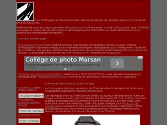 photographe-professionnel.fr website preview