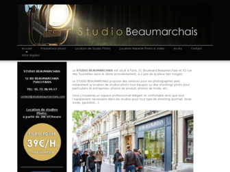 studiobeaumarchais.com website preview