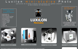luxilon.fr website preview