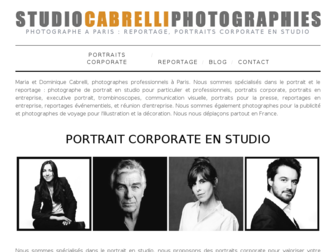 studiocabrelli.fr website preview