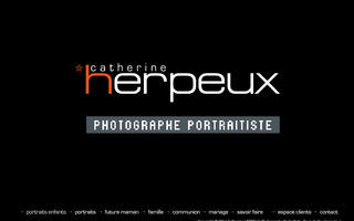 photographecatherineherpeux.com website preview
