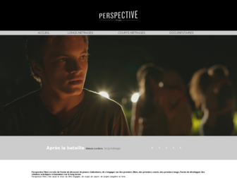perspectivefilms.fr website preview
