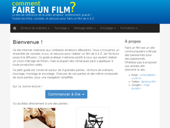 faire-un-film.fr website preview