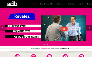 adbfilm.fr website preview