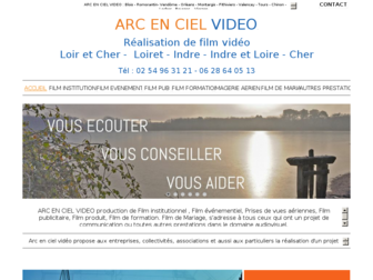 arcenciel-video.com website preview