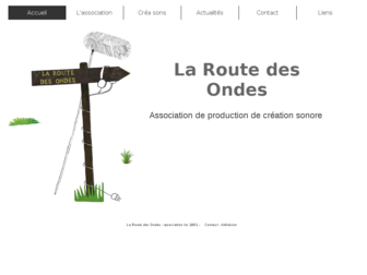 laroutedesondes.fr website preview