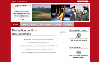 les-docs-du-nord.com website preview
