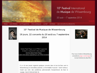 wissembourg-festival.com website preview