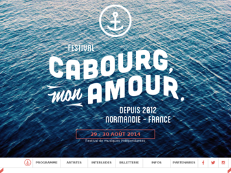 cabourgmonamour.fr website preview