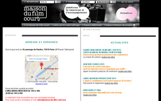 maison-du-film-court.org website preview