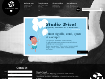 studiotricot.com website preview