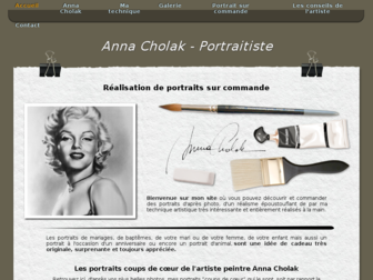 annacholak.com website preview