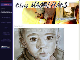 elvis.magalhaes.free.fr website preview