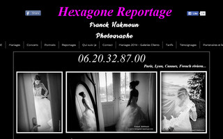 hexagone-reportage.com website preview