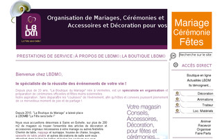 lbdm.fr website preview