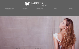 farfalasposa.com website preview