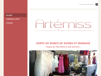 artemiss-paris.com website preview