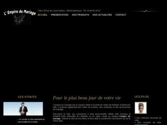 lempiredumariage-mulhouse.com website preview