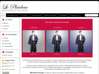 le-plaideur.com website preview