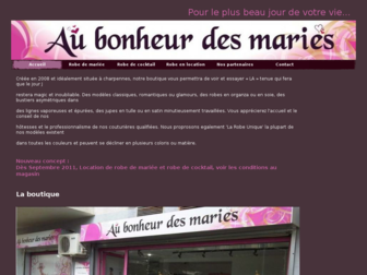 aubonheurdesmaries.fr website preview