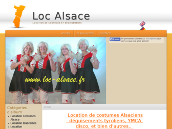 loc-alsace.fr website preview