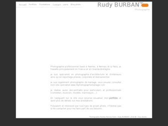 rudyburbant.com website preview
