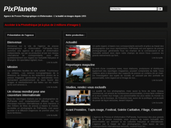 pixplanete.fr website preview