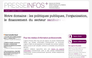 presse-infosplus.fr website preview
