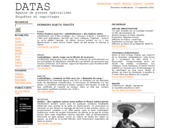 datas.ch website preview