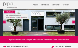 prpa.fr website preview