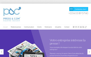press-com.fr website preview