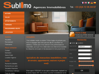 agencesublimo.fr website preview