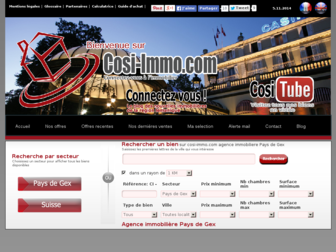 cosi-immo.com website preview