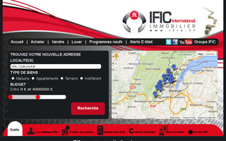 ific.fr website preview