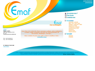 emaf.fr website preview