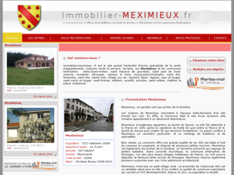 immobilier-meximieux.fr website preview