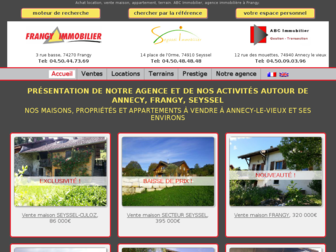 74-immobilier.fr website preview