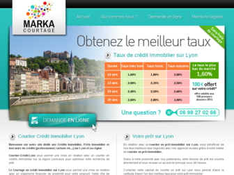 courtier-credit-lyon.fr website preview